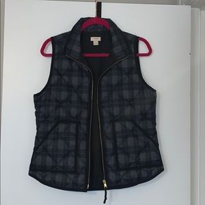 J.Crew zip up vest